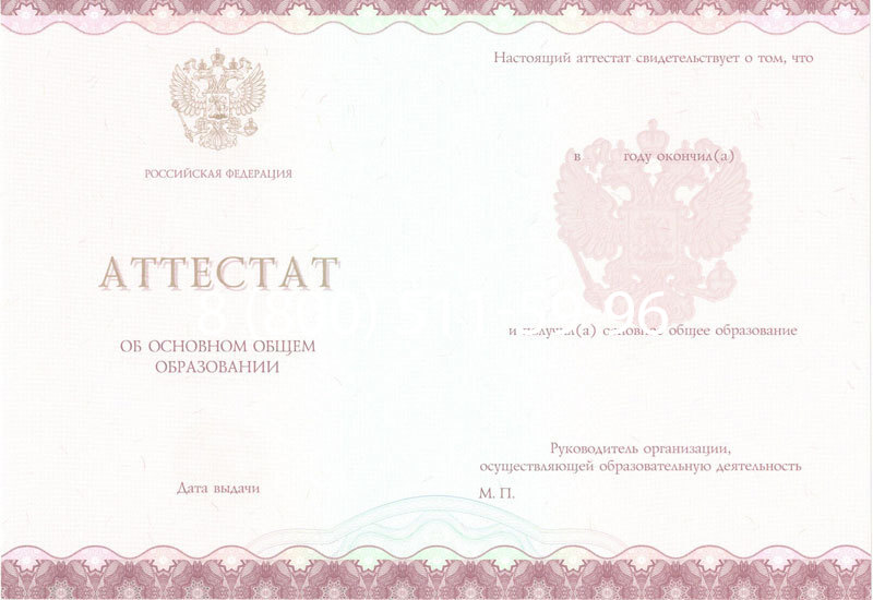 Купить Аттестат за 9 класс 2014-2024 года в Новороссийске Купить Аттестат за 9 класс 2014-2024 года в Новороссийске